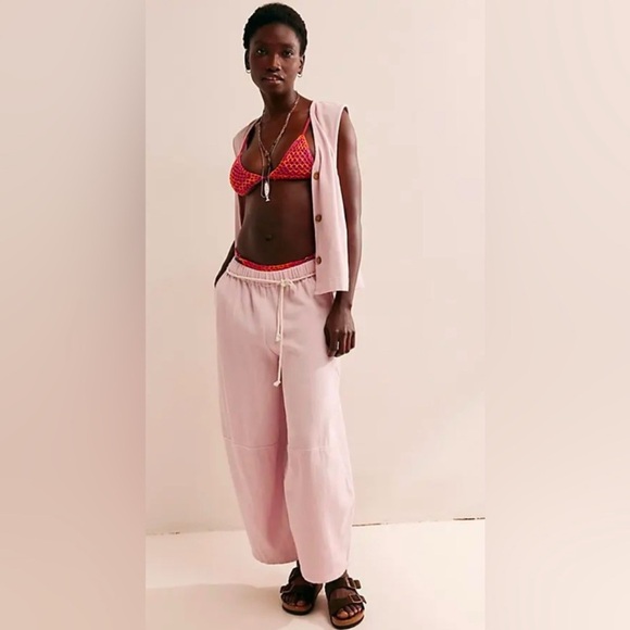 Free People NWOT Kayden Barrel Pants - Picture 2 of 5